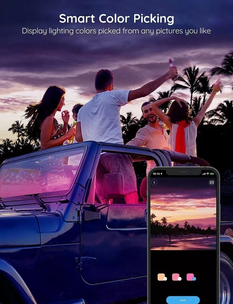 Govee Car LED Lights Smart Interior Lights with App Control